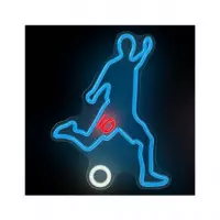 FOREVER RTV200003 LAMPARA DECORATIVA NEON LED FOOTBALLER