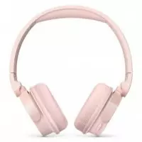 Auriculares de Diadema PHILIPS Serie 4000 TAH4209PK BLUETOOTH con Micrófono Rosa