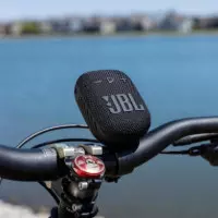 JBL Wind 3S Altavoz BLUETOOTH Portátil con Soporte para Manillar Negro
