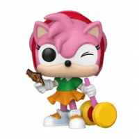 FUNKO Pop Amy Rose Sonic The Hedgehog 1171 Chase