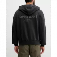 Sudadera TOMMY JEANS Negro Lavado Pb
