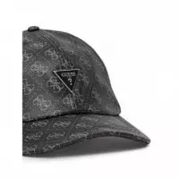 Warsaw Scarf Jacquar Dark Black  GUESS