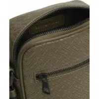 Th Embossed Flag Mini Reporter Willow Gr  TOMMY HILFIGER