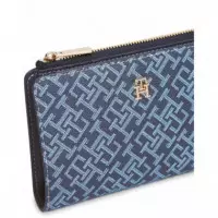 Th Icon Bifold Wallet Monoplay Blue Mix  TOMMY HILFIGER