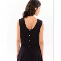 Blusas y Camisas Top BEHULAH Samil Negro