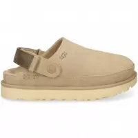 Zueco Tira Atras Serraje Beige  UGG