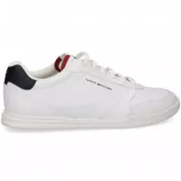 Talon Azul Deportivo Piel Blanco  TOMMY HILFIGER
