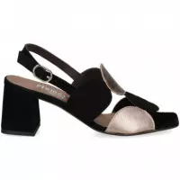 2 Tiras Circulos Bronce+ante Negro  PLUMERS