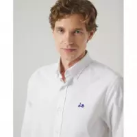 Camisas Camisa SCOTTA 1985 Oxford Blanco