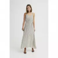 Vestidos Vestido ICHI Marrakech Total Eclipse Stripe