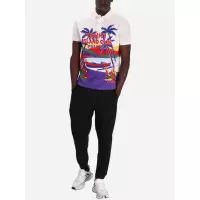 Polo RALPH LAUREN - SSKCCMSLM22-SHORT Sleeve-polo Shirt - Tahiti Island Club - 710958934001/TAHITI Island Club