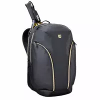 Mochila Wilson Defy V1 Negra Dorada 2026  WILSON PADEL