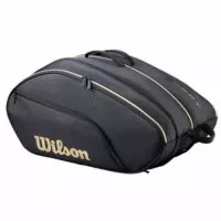 Paletero Wilson Defy V1 Negro Dorado 2026  WILSON PADEL