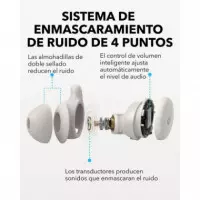 Auriculares ANKER Soundcore Sleep A20 In Ear BLUETOOTH 5.3 IPX4 White