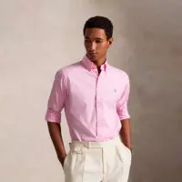 Camisa Custom Fit de Sarga Ligera  RALPH LAUREN