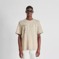 Camiseta de Corte Relajado con Estampado de Arte Urbano  ANTONY MORATO