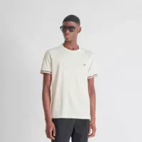 Camiseta de Corte Regular con Detalle de Logotipo en la Manga  ANTONY MORATO