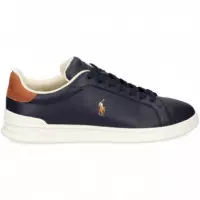 TALON CUERO DEPORTIVO PIEL+NOBUCK NEGRO