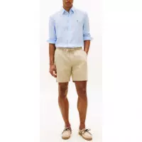 TOMMY HILFIGER - Dover 8 Po Sorona Linen 2/2 - Aeg - F|MW0MW44353/AEG