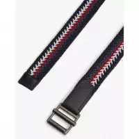 TOMMY HILFIGER - Roller Buckle Webbing 3.5 Belt - DW6 - F|AM0AM14187/DW6