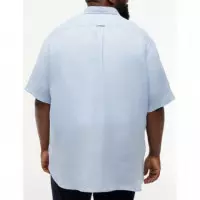 TOMMY HILFIGER - Bt Pigment Dyed Linen Rf Shirt S/s - C1O - F|MW0MW44078/C1O