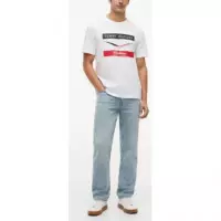 TOMMY HILFIGER - Th X CF1 Chevron Tee - Ybr - F|MN0MN00101/YBR