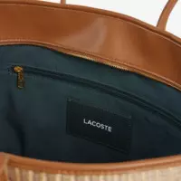 Shopping Bag Natural Tan  LACOSTE