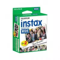 FUJIFILM Pack 2 Juegos de Papel Fotografico 10 X 2 para Instax Wide