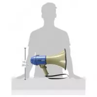 FONESTAR Megafono con Sirena MF-111S 20W