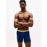 3P Boxer Brief Wb Ptch Blu/arc Aqu/des  TOMMY HILFIGER
