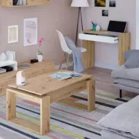 Mesa Escritorio + Cajón 77X82X40CM R. Nodi/bl. Artik MOMI