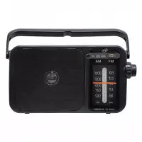 Radio Doble Banda Am/fm Negra LARRYHOUSE 5W