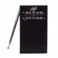 Radio Doble Banda Am/fm Negra LARRYHOUSE