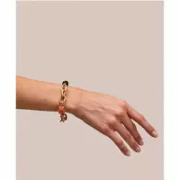 VIDAL & VIDAL Pulsera Pilar Chapado con Piedra Amatista X9715419