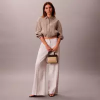 Bolso tote pequeño de lona de algodón