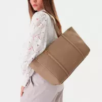 Bolso tote grano de guijarro