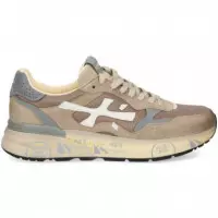 DEPORTIVO ANTE+MALLA MULTI MARRON