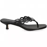 Esclava Logo Hueco Piel Negro  MICHAEL KORS