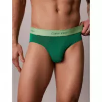 Hip Brief 5PK Golden Haze/mardi Gras Gre  CALVIN KLEIN