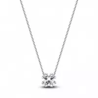 Pandora Collar en plata de primera ley Trébol 394502C01