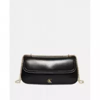 CK CONVERTIBLE CHAIN SMALL BAG BLACK / A