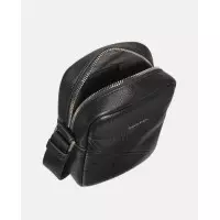 EMBLEM AOP EMBOSS SLIM REPORTER BLACK