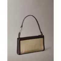 CK CANVAS CONVERTIBLE POUCH KHAKI CANVAS