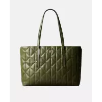 QUILTED SMALL TOTE CYPRESS