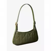 QUILTED SM SHOULDER BAG CYPRESS
