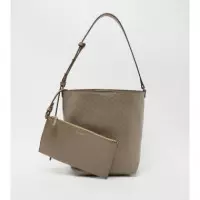 EMBLEM AOP MEDIUM BUCKET DESERT TAUPE AO