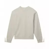 LS EU 350TERRY BADGE CN SWTSHRT OATMEAL