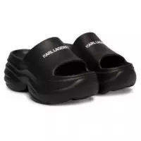 Kontour Slide Black Rubber  KARL LAGERFELD