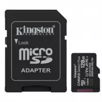 Memoria Micro Sdxc 128GB KINGSTON Class 10 + Adaptador Canvas Select Plus 150MB/S