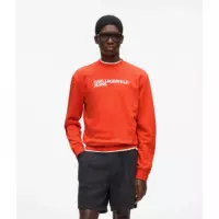 Klj Reg Essential Logo Sweat Grenadine  KARL LAGERFELD